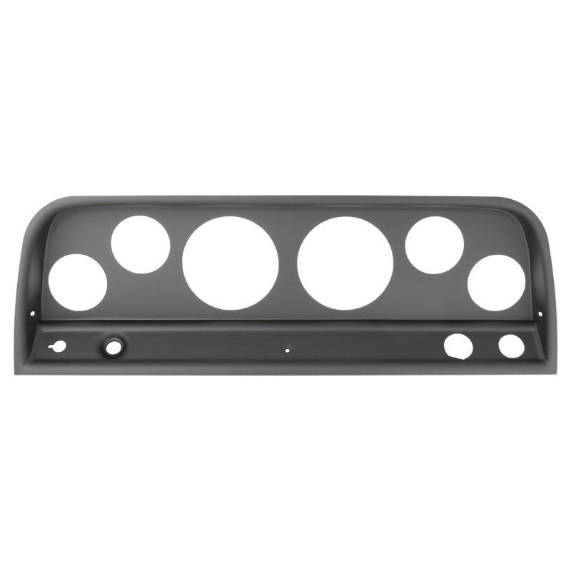 Autometer 64-66 Chevrolet Truck Direct Fit (2 3-3/8in. & 4 2-1/16in.) Gauge Mount - Black Finish