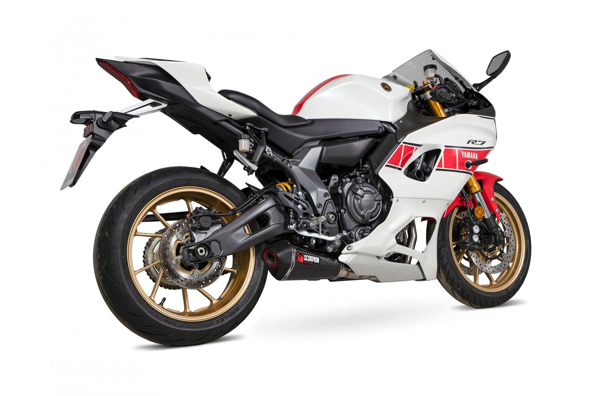 Scorpion RYA120SYSCEO Yamaha YZF R7 Serket Taper Full System - Carbon Fibre Sleeve | ML Performance US US