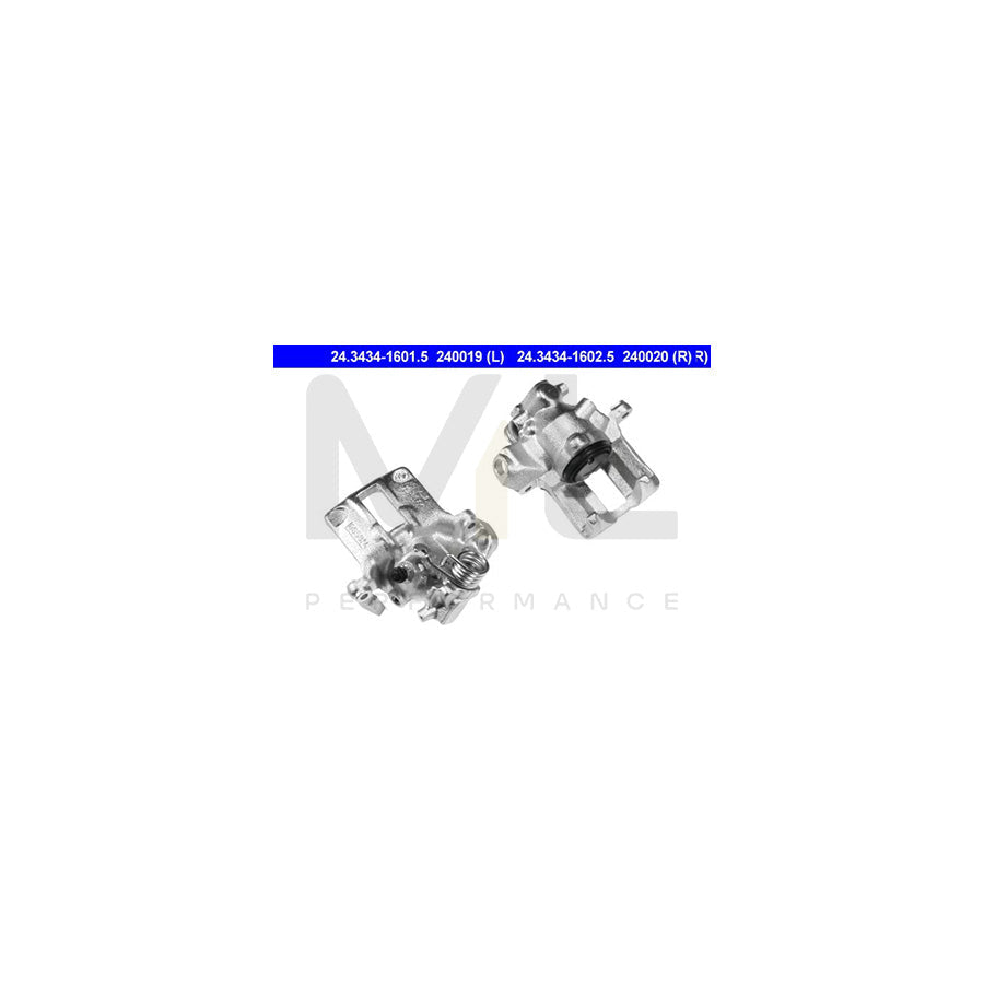 ATE 24.3434-1601.5 Brake Caliper without holder