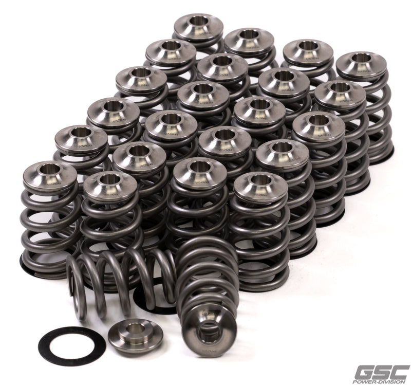 GSC Power Division GSC P-D Nissan VQ35 High Pressure Conical Valve Spring Titanium Retainer and Spring Seat Kit