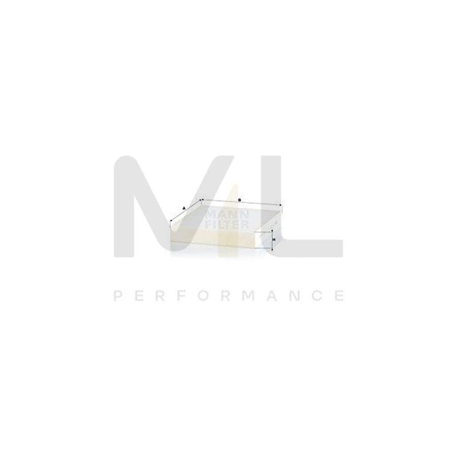 MANN-FILTER CU 22 034 Pollen filter for NISSAN Qashqai III (J12) Particulate Filter