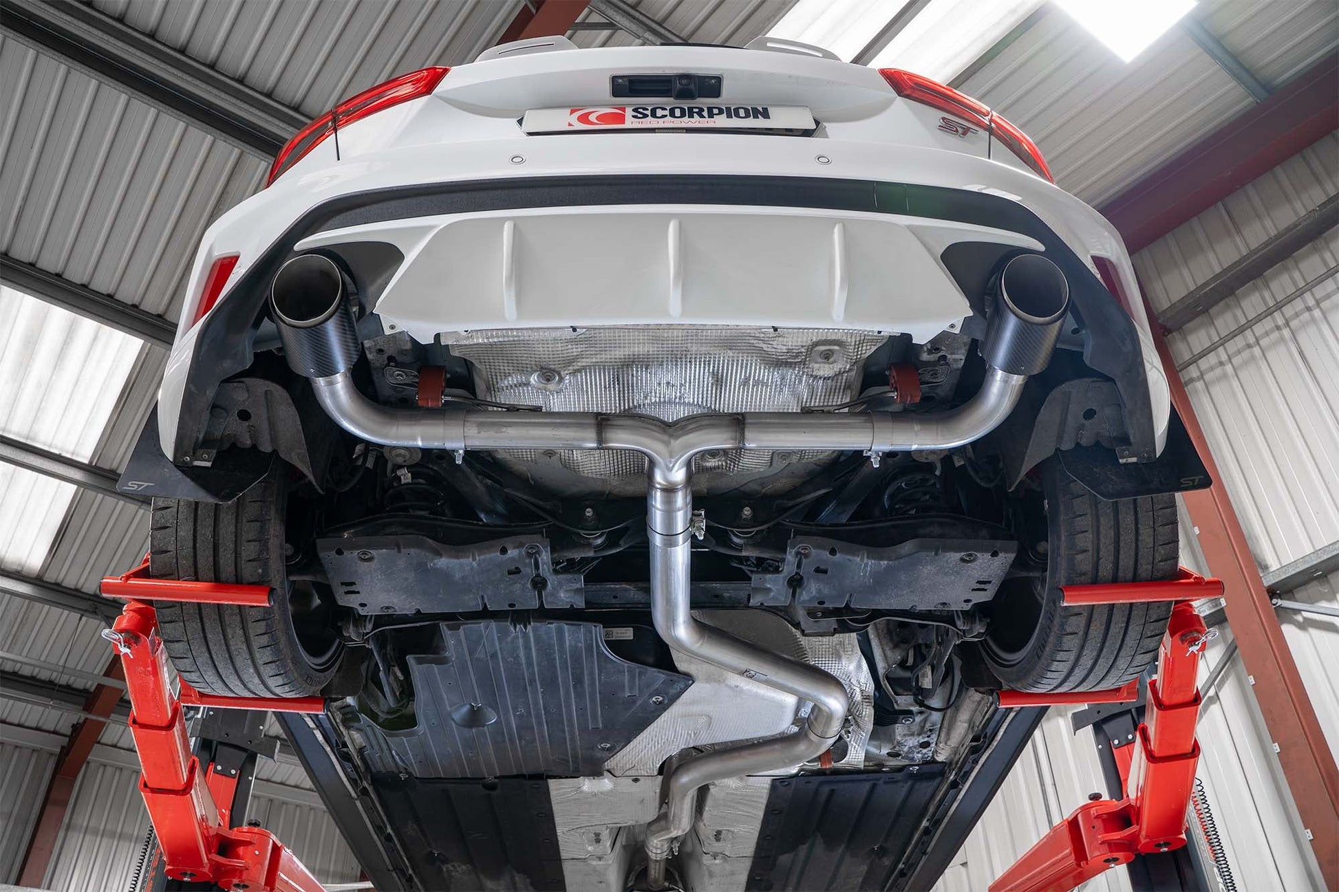 Scorpion SFDS095CF Ford Focus ST Mk4 Predator Gpf-Back System | ML Performance US US