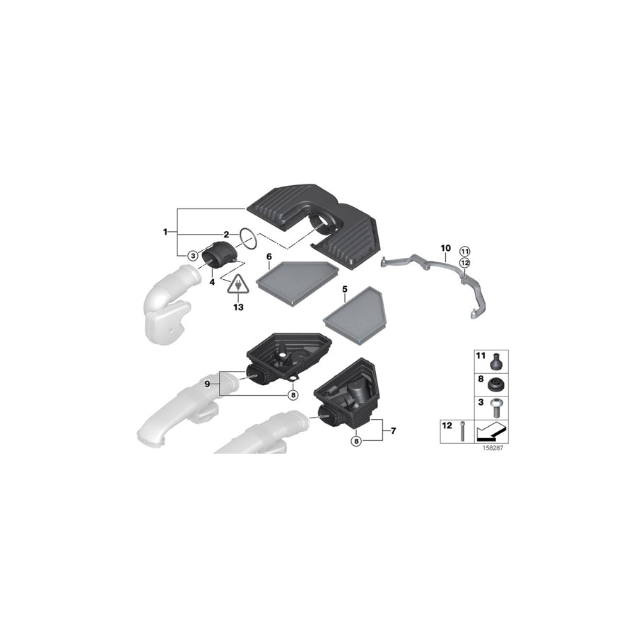 Genuine BMW 13717558729 E70 O-Ring (Inc. X5 4.8i) | ML Performance US Car Parts