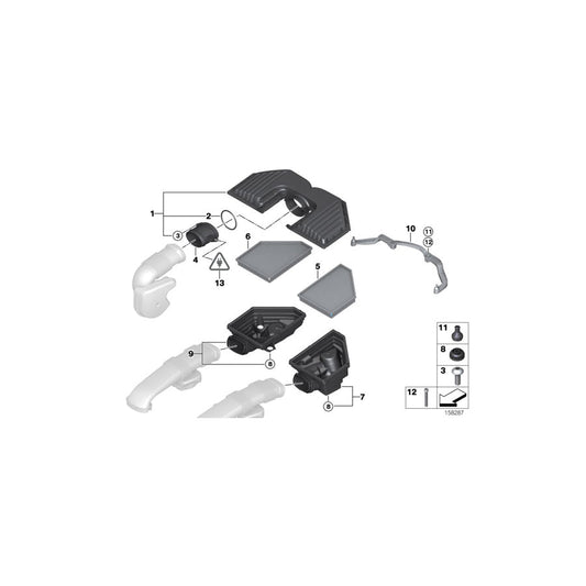 Genuine BMW 13717558729 E70 O-Ring (Inc. X5 4.8i) | ML Performance US Car Parts