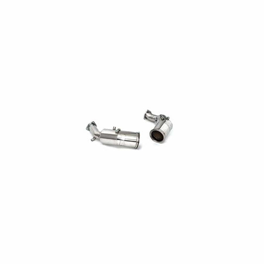 Armytrix AUC8R-CD Sport Cat Downpipe w/200 cpsi Catalytic Converters Audi RS6/RS7 C8 OPF Models 2019+