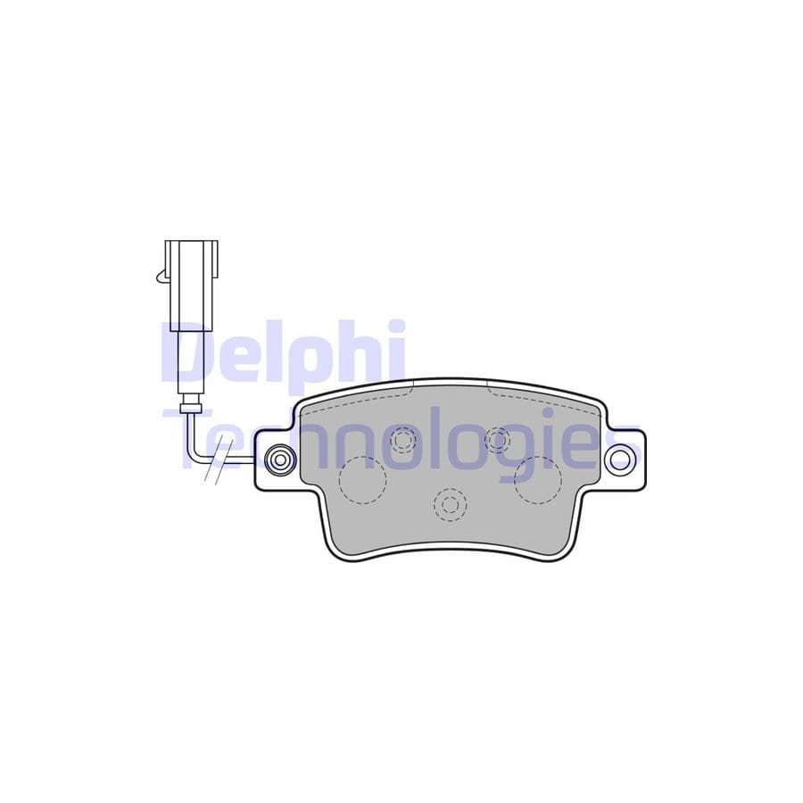 Delphi Lp2231 Brake Pad Set
