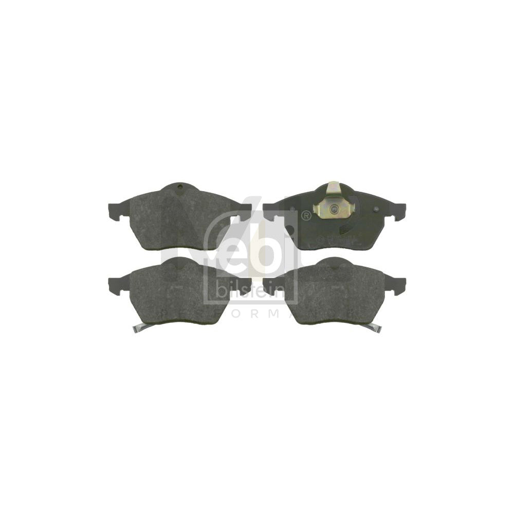 Febi Bilstein 16513 Brake Pad Set Front Axle, With Acoustic Wear Warning