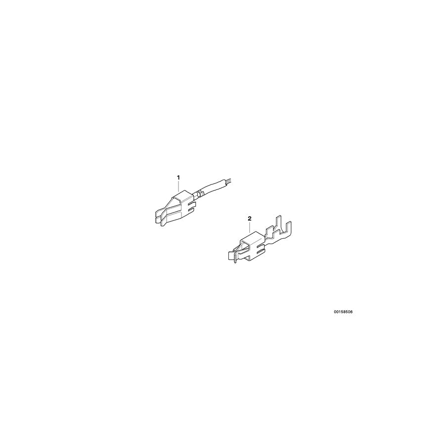 Genuine BMW Mini 12521732592 F03 F39 Single Conductor Seal 0,13-1,0 mm² (Inc. Cooper) | ML Performance US Car Parts