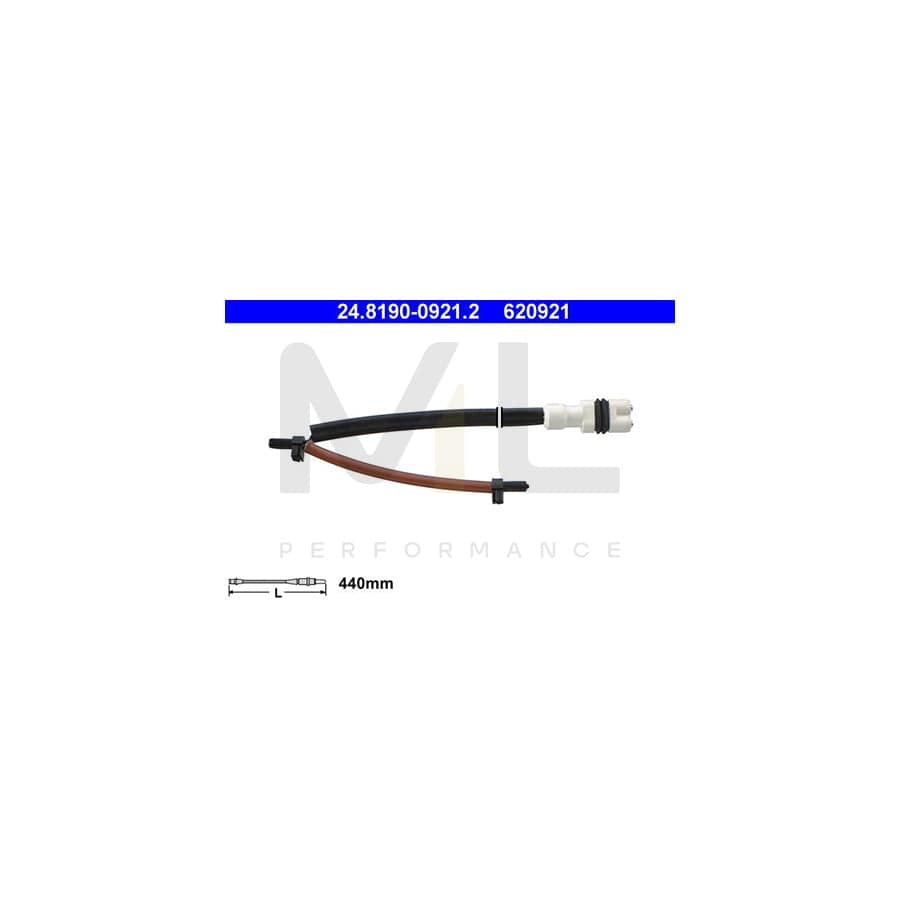 ATE 24.8190-0921.2 Brake pad wear sensor