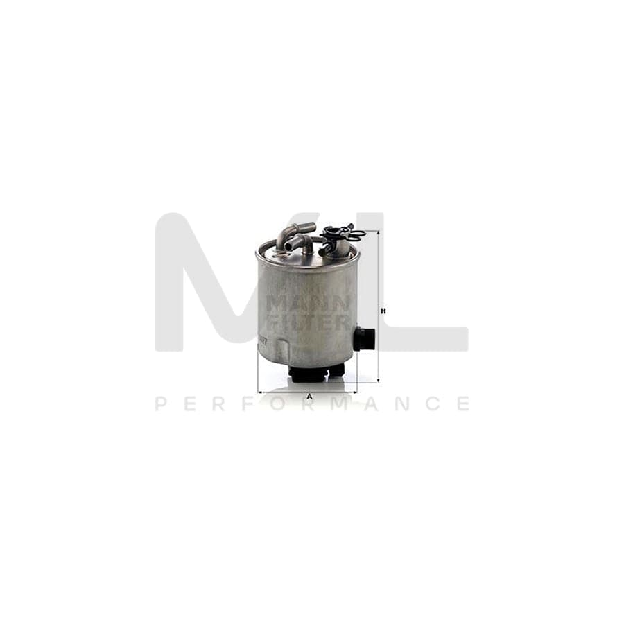 MANN-FILTER WK 9027 Fuel filter In-Line Filter