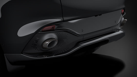 Aston Martin HY53-35-10047 Polished Carbon Fibre Tail Pipe Finisher | ML Performance US Car Parts