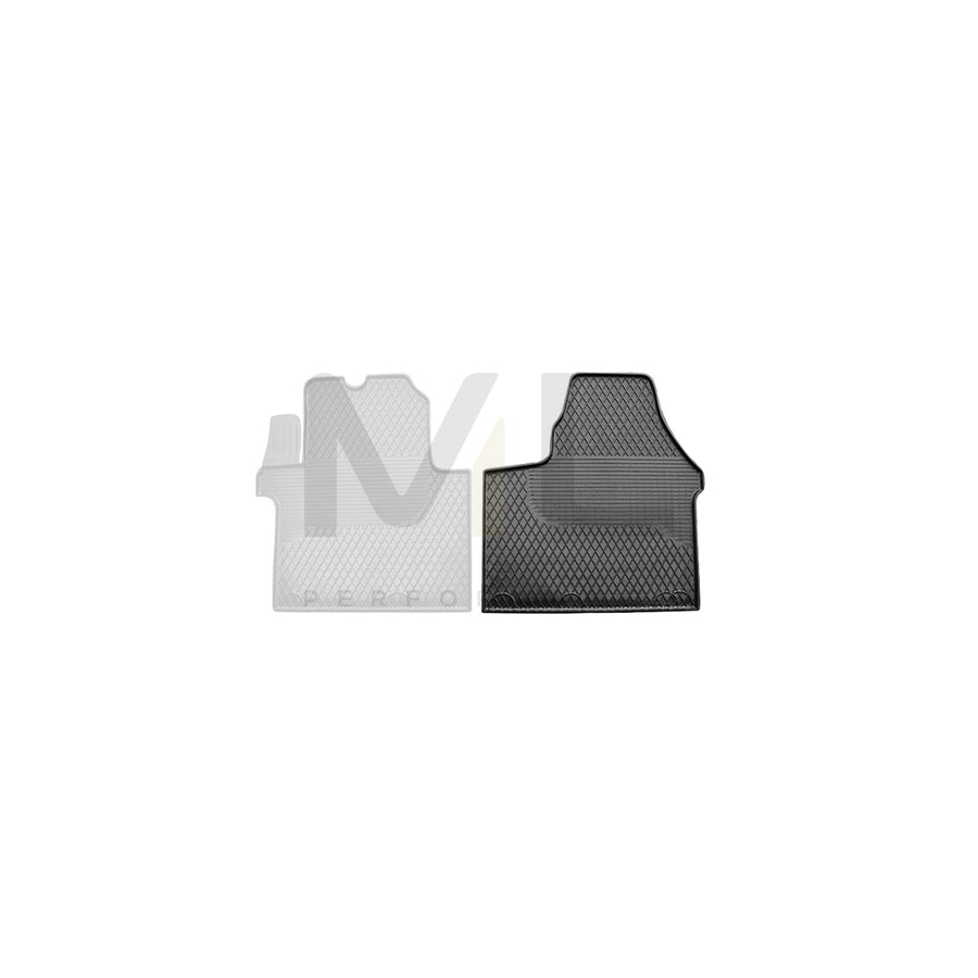 MATGUM MG MG OX-P/71326 Rubber mat with protective boards Right Front, Quantity: 1