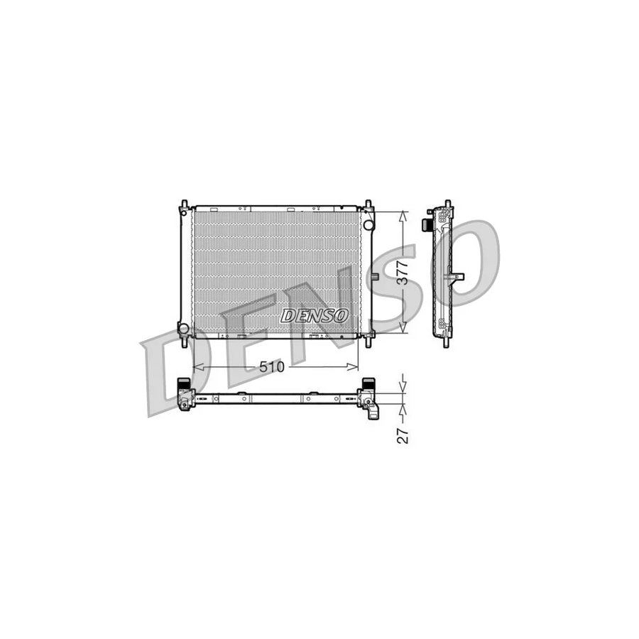 DENSO DRM46003 Engine Radiator