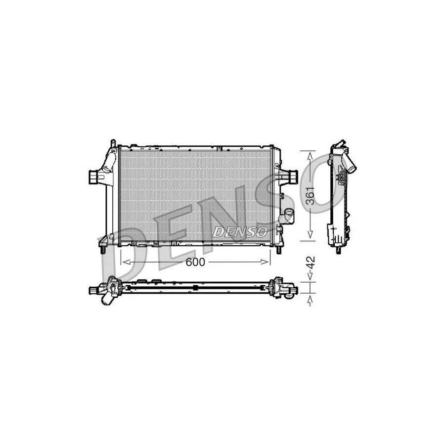 DENSO DRM20085 Engine Radiator