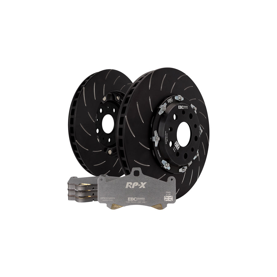 EBC P2DK026RPX Audi Lamborghini Rear Kit RPX Full Race Pads & 2-Piece Fully-Floating Discs - Brembo Caliper (Inc. R8 & Gallardo) 1 | ML Performance US Car Parts