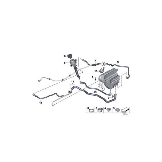 Genuine BMW 17137616202 F11 F12 Cover (Inc. 650iX) | ML Performance US Car Parts