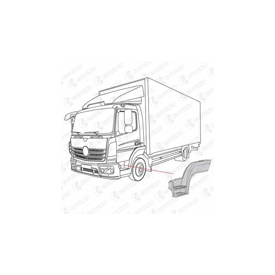 Covind 967/207 Rocker Panel
