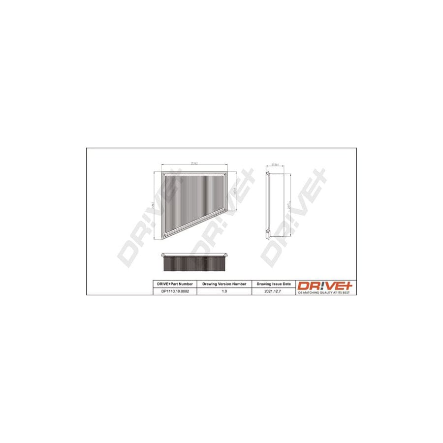 Dr!Ve+ Dp1110.10.0082 Air Filter