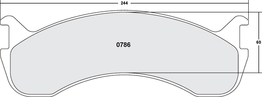 PFC 0786.11 BRAKE PADS Z-RATED