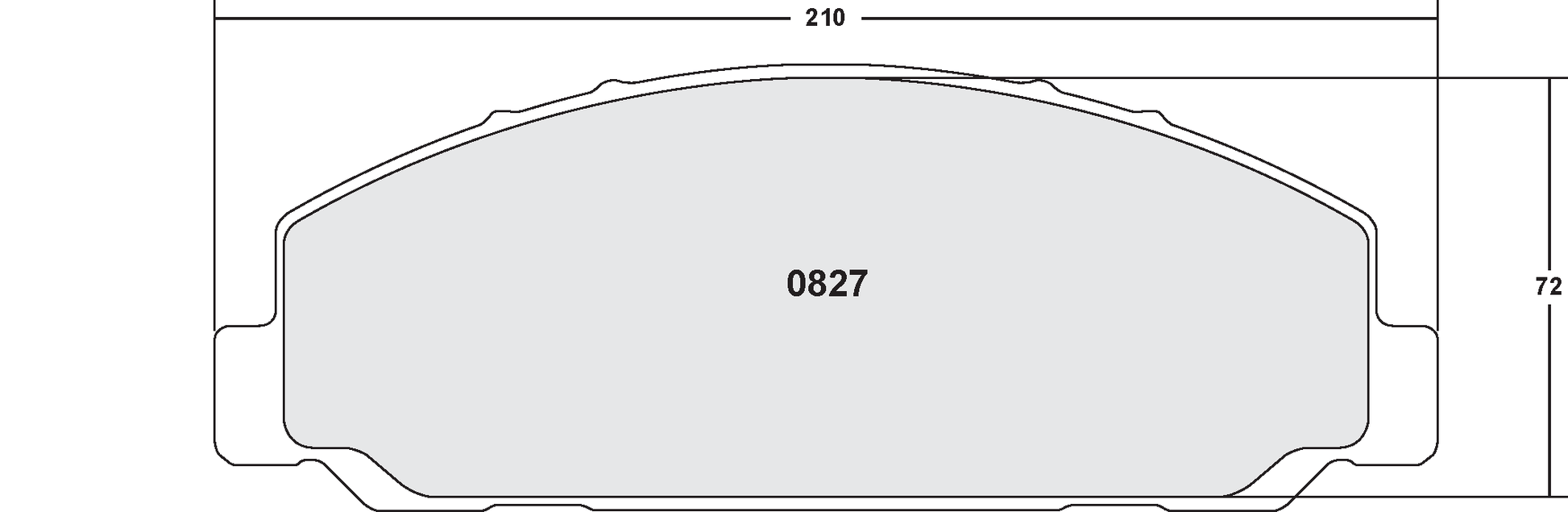 PFC 0827.59 BRAKE PADS Z-RATED CARBON METALLIC