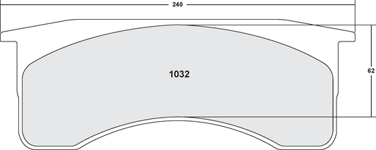 PFC 1032.12 BRAKE PADS Z-RATED CARBON METALLIC