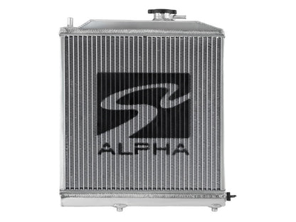 Skunk2 Racing Skunk2 Alpha Series 88-91 Honda Civic/CRX Radiator (Half Size) (Dual Core)