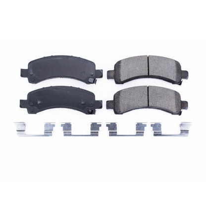 PowerStop Power Stop 03-19 Chevrolet Express 2500 Rear Z17 Evolution Ceramic Brake Pads w/Hardware