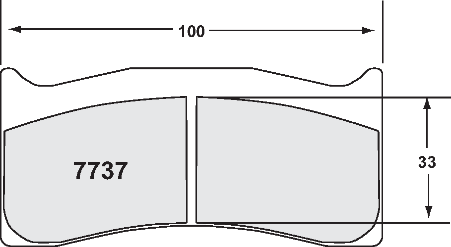 PFC 7737.80.20.34 BRAKE PADS RACE 80 CMPD 20MM