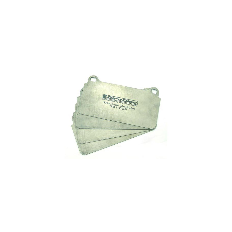 Girodisc TS-1001-4 Chevrolet Ford Honda Titanium Backing Plate Kit (Inc. Camaro, Mustang & Civic)