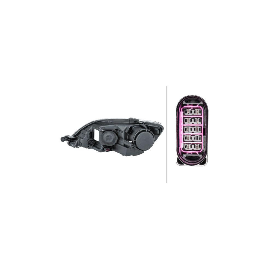 Hella 1EE 247 013-061 Headlight For VW Golf Plus / Crossgolf (5M1, 521)