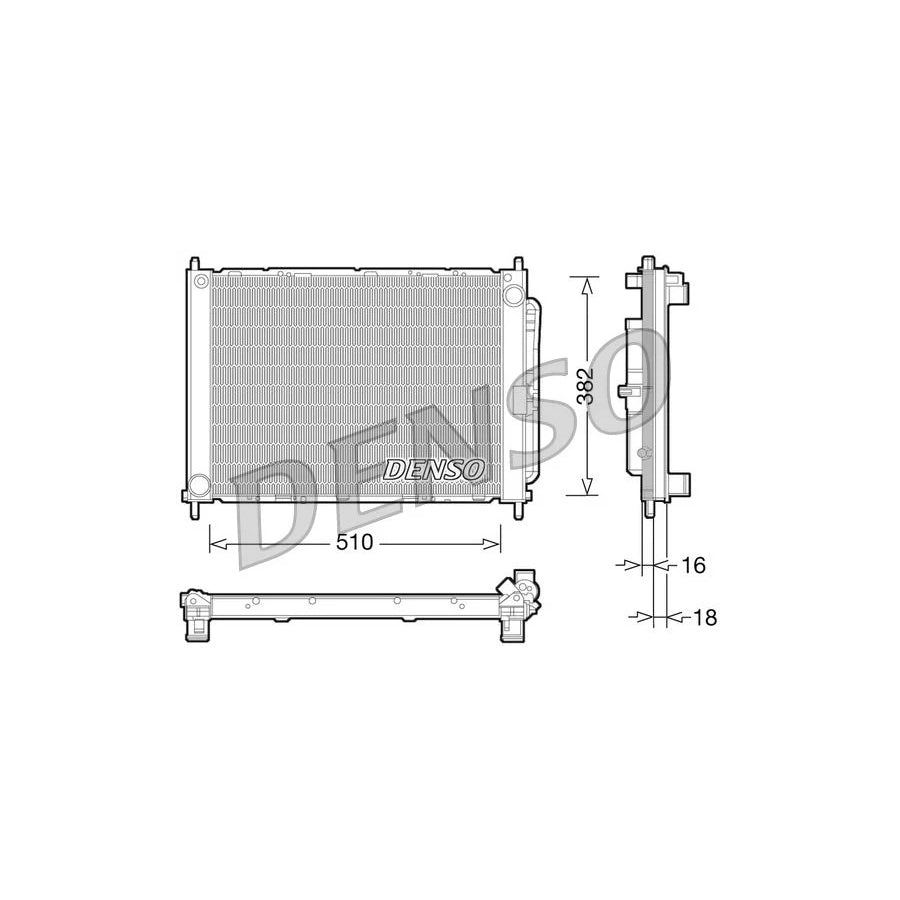 DENSO DRM23101 Cooler Module