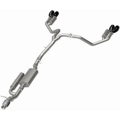 MagnaFlow 2021 Chevrolet Tahoe V8 5.3L Street Series Cat-Back Exhaust - Black Chrome Tips