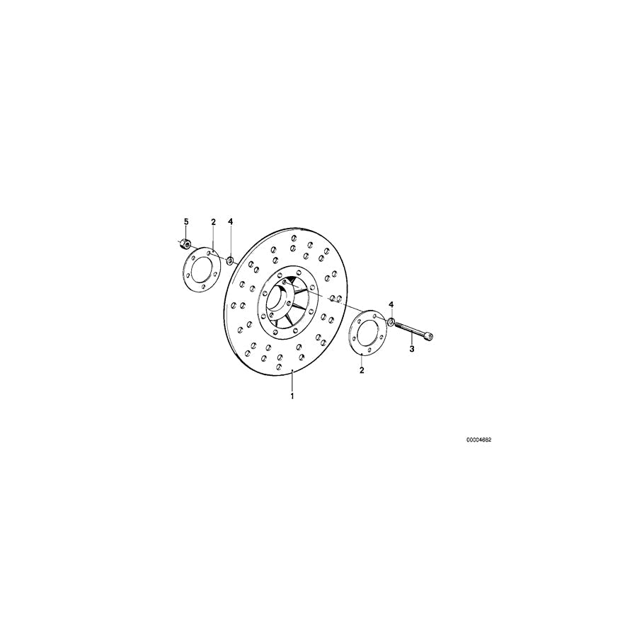 Genuine BMW 34111232417 Washer (Inc. R90S) | ML Performance US Car Parts