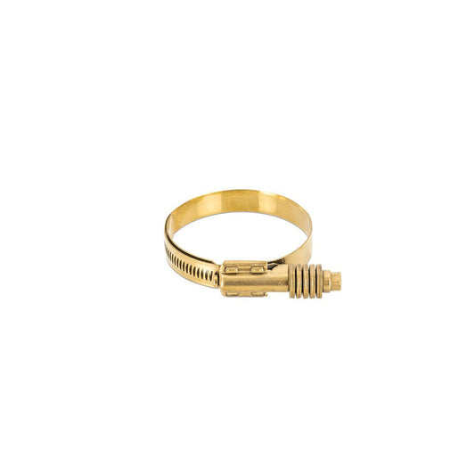 Mishimoto MMCLAMP-CTWG-117GD Constant Tension Worm Gear Clamp 3.74in.-4.61in. (95mm-117mm) - Gold