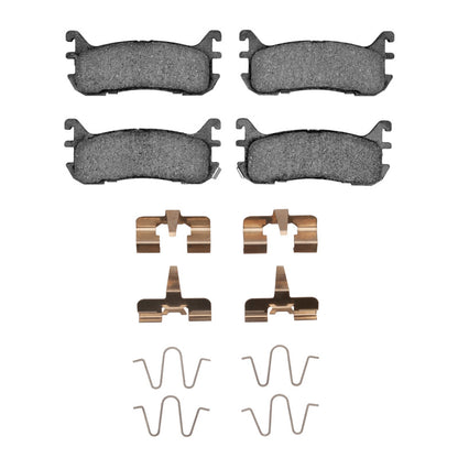 R1 Concepts R1 1994-2003 Ford Escort Rear R1 Optimum OE Pads & Hardware Kit