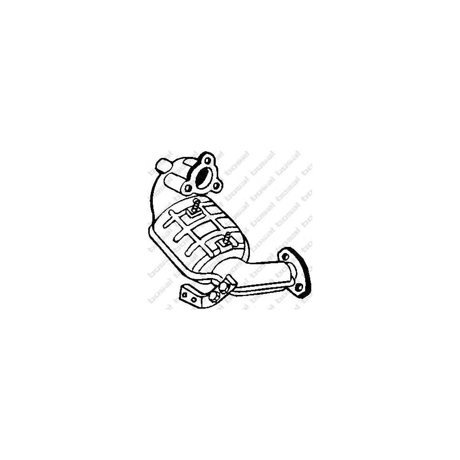 Bosal 090-454 Catalytic Converter for Mazda 6