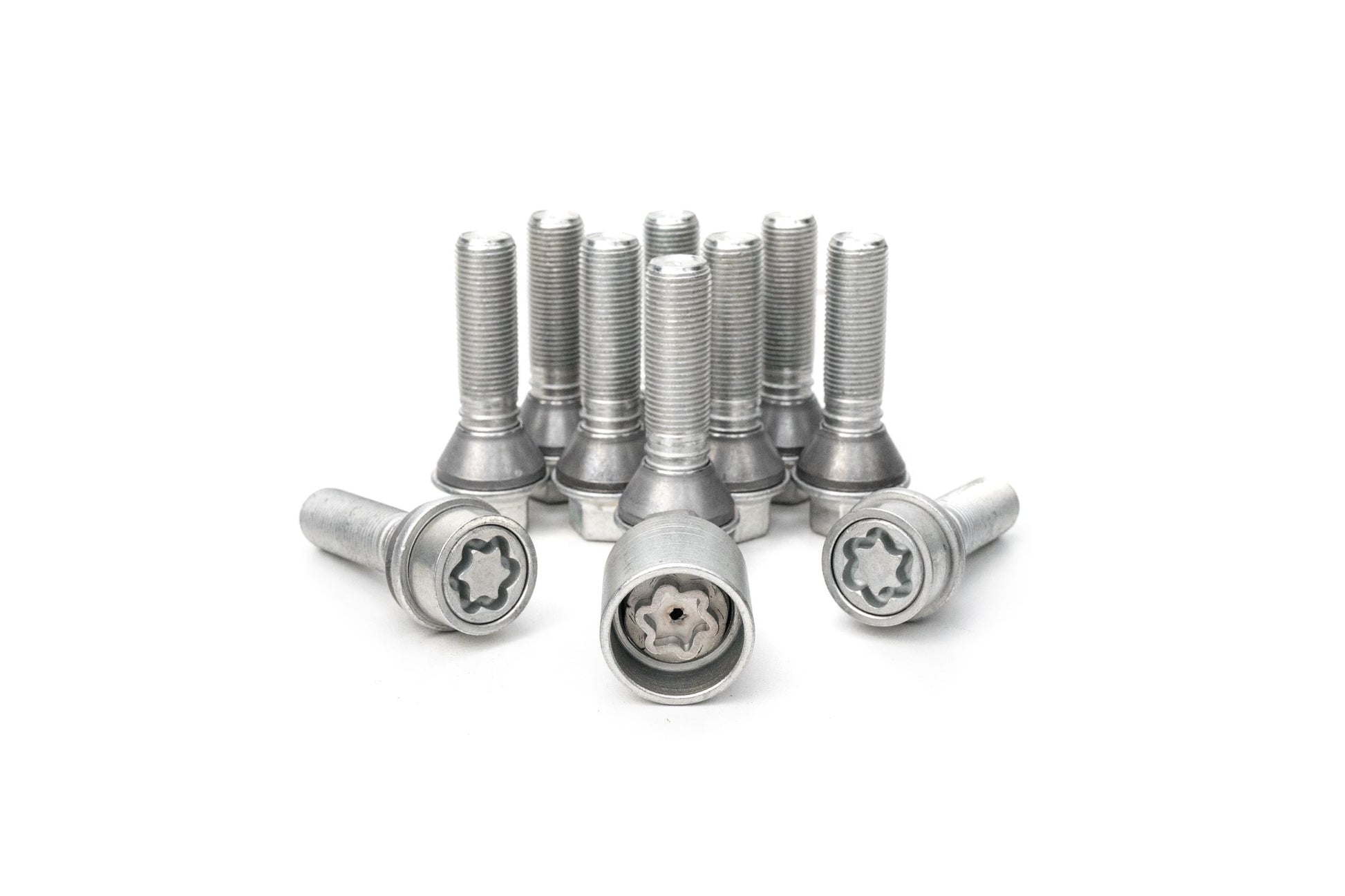 H&R 14254108SET Wheel-Lock set M14 with movable taper head 60Â°