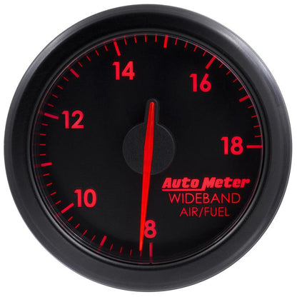 Autometer Airdrive 2-1/6in Wideband Air / Fuel Gauge 10:1-17:1 ARF Range - Black