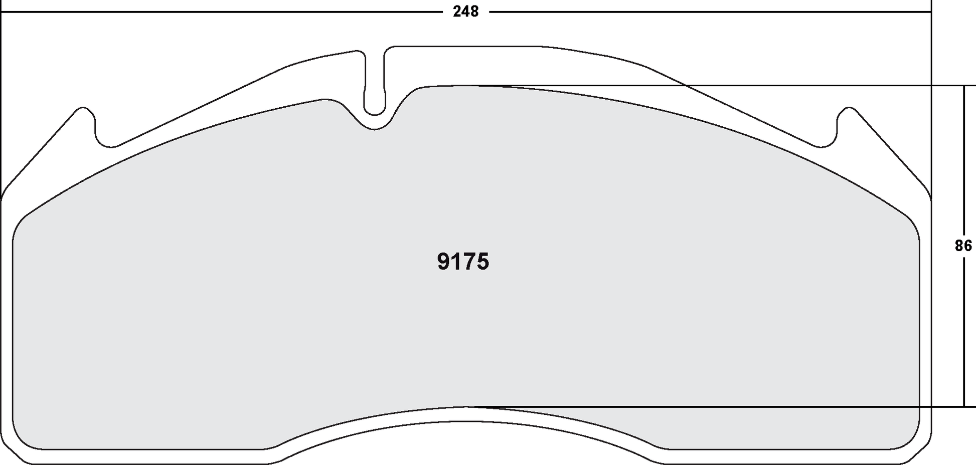 PFC 9175.10 BRAKE PADS Z-RATED ECV