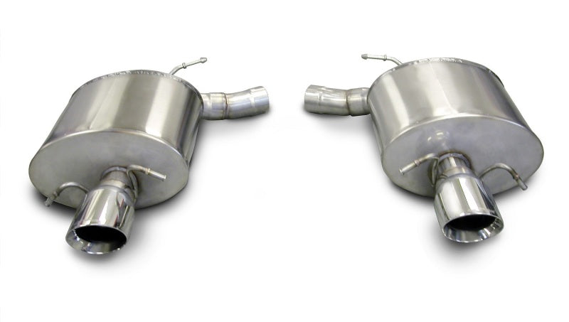 CORSA Performance Corsa 2009-2014 Cadillac CTS Sedan V 6.2L V8 Polished Sport Axle-Back Exhaust