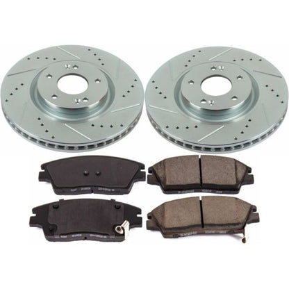 PowerStop Power Stop 15-17 Hyundai Tucson Front Z23 Evolution Sport Brake Kit