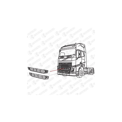Covind 4Fh/153 Radiator Grille