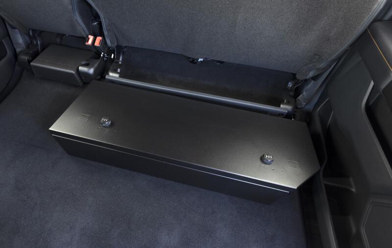 Tuffy Products Tuffy Underseat Lockbox 2/3 Length W/ Combo Lock For Ford Fseries Supercrew