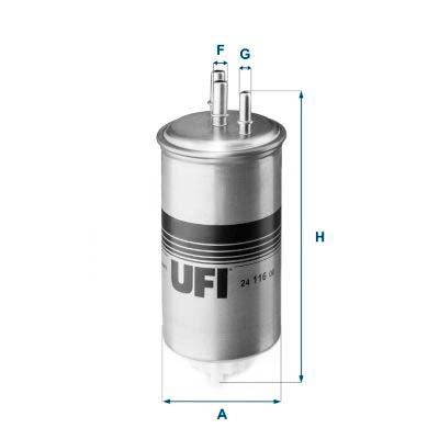 UFI 24.116.00 Fuel Filter