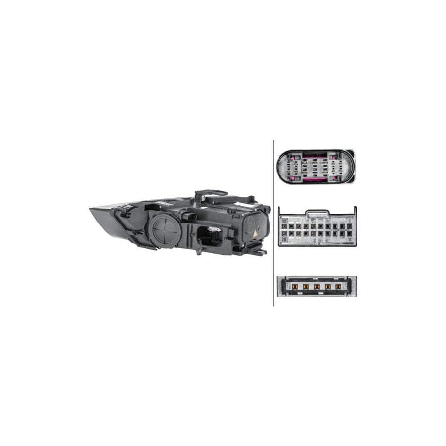 Hella 1EL 354 840-021 Headlight For Audi Q3 (8UB, 8UG)
