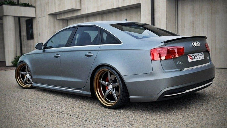 Maxton Design Audi A6 / A6 S-Line C7 / C7 FL Sedan Spoiler Cap