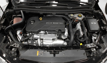 K&N Engineering K&N 17-18 Chevy Cruze 1.4L Turbo Silver Typhoon Short Ram Intake
