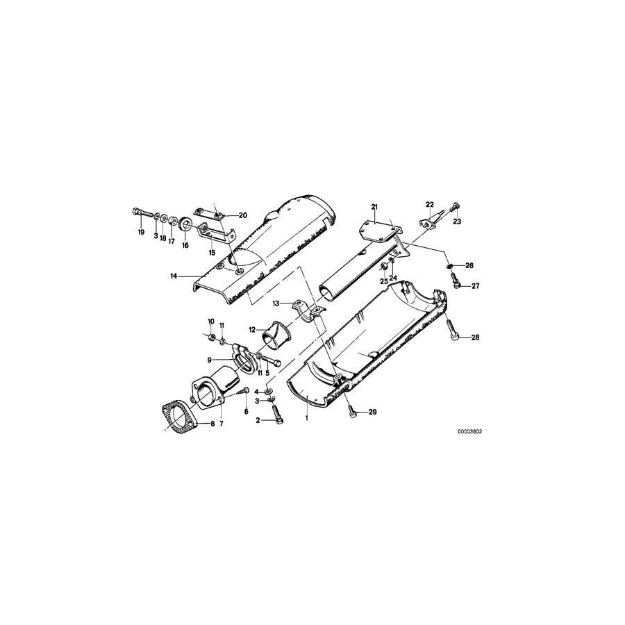 Genuine BMW 32311115062 E30 E21 Clamp (Inc. 316i) | ML Performance US Car Parts