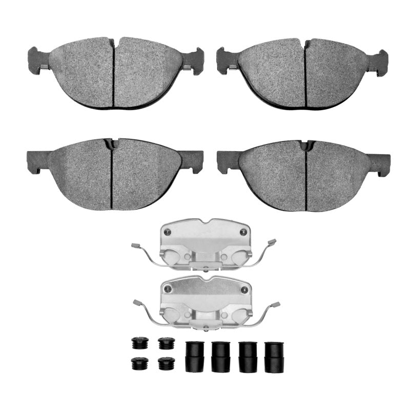 R1 Concepts R1 08-19 BMW X5 Front Euro Ceramic Pads & Hardware Kit