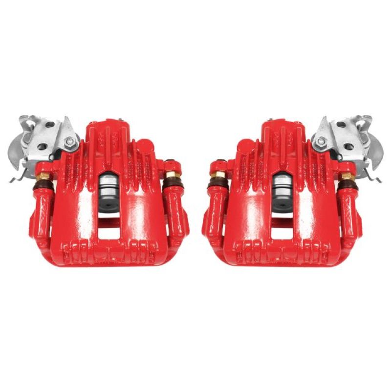 PowerStop Power Stop 93-97 Chevrolet Camaro Rear Red Calipers w/Brackets - Pair